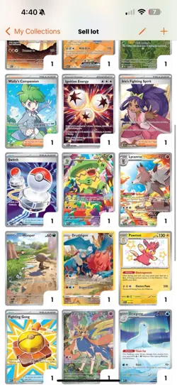 Pokemon TCG mixed lot of 26 cards market $75 all nm - Image 4