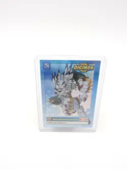 Ultimate DIGIMON 56 WereGarurumon U7 of 8 holo prism Card 2000 Digital Monsters - Image 1