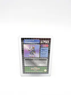 Ultimate DIGIMON 56 WereGarurumon U7 of 8 holo prism Card 2000 Digital Monsters - Image 3