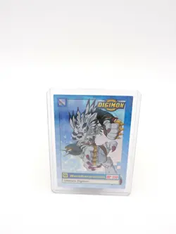 Ultimate DIGIMON 56 WereGarurumon U7 of 8 holo prism Card 2000 Digital Monsters - Image 4