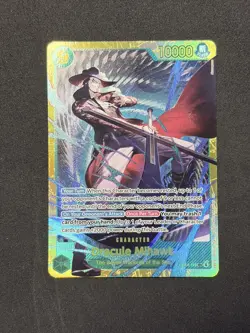 Dracule Mihawk OP14-119 SEC One Piece Card - Image 1