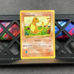 Charmander 46/102 Shadowless Base Set Pokemon Card 1999 WOTC LP Vintage 📈🔥 - Image 1