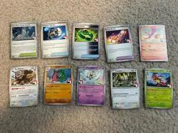 Pokemon TCG Play! Stamped Prize Pack 10 Cards, LP, Playable, Rares, - I Combine! - Image 1