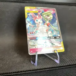 Pokemon TCG Gardevoir & Sylveon GX Full Art Holo Card Tag Team - Image 2