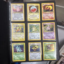 1st Edition Jungle Master Set 64/64 100% Complete Vintage Pokemon Cards - Image 1