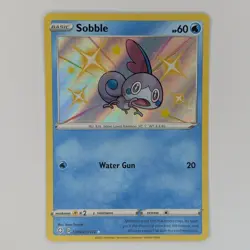 Sobble SV025/SV122 Baby Shiny Shining Fates Pokemon TCG Card NM - Image 1