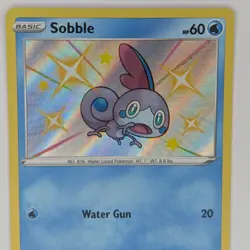 Sobble SV025/SV122 Baby Shiny Shining Fates Pokemon TCG Card NM - Image 2