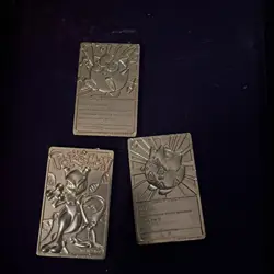 1999 Pokemon 23k Gold Plated Card 3 Of Them - Image 2