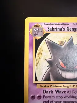 Sabrina's Gengar 29/132 Non-Holo Rare Pokemon Card - MP - Image 4