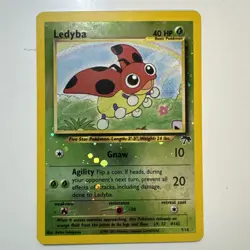 2001 Pokemon TCG - Ledyba Promo Southern Islands 07/18 Vintage Rare Card - NM - Image 1