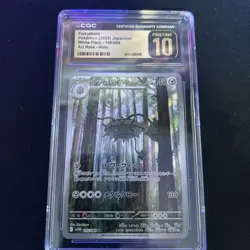 ✨ CGC 10 Pristine Ferrothorn 145/086 AR Art Rare White Flare sv11W Pokemon Card - Image 1