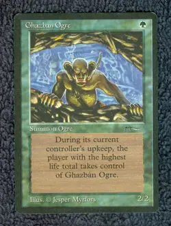 ARABIAN NIGHTS Ghazban Orge common Magic the Gathering Unplayed Near Mint - Image 1