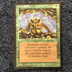 ARABIAN NIGHTS Ghazban Orge common Magic the Gathering Unplayed Near Mint - Image 4