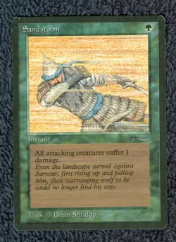 ARABIAN NIGHTS Sandstorm common Magic the Gathering Unplayed Near Mint - Image 1