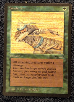 ARABIAN NIGHTS Sandstorm common Magic the Gathering Unplayed Near Mint - Image 4