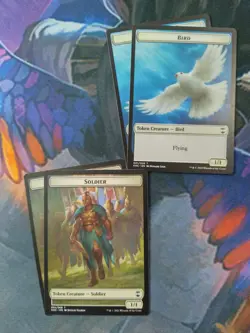 Bird (001) / Soldier Token 8 | 7% Off 2+ | Kaldheim | NM | MTG - Image 1