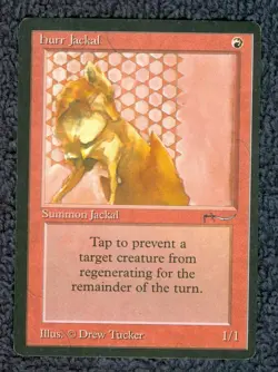 ARABIAN NIGHTS Hurr Jackal common Magic the Gathering Light play - Image 1