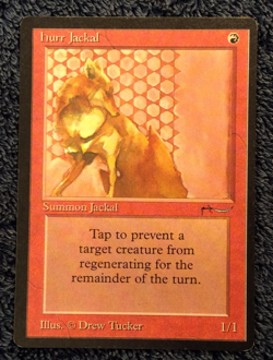 ARABIAN NIGHTS Hurr Jackal common Magic the Gathering Light play - Image 4