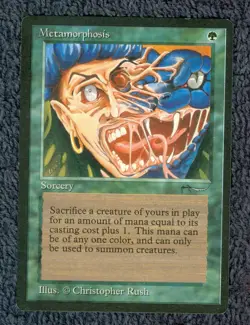 ARABIAN NIGHTS Metamorphosis common Magic the Gathering Unplayed NM - Image 1