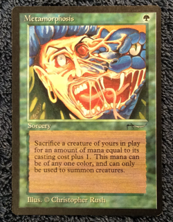 ARABIAN NIGHTS Metamorphosis common Magic the Gathering Unplayed NM - Image 3