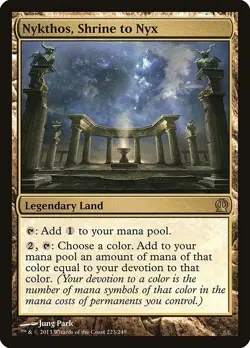 1 Nykthos, Shrine to Nyx Theros NM MTG English - Image 1