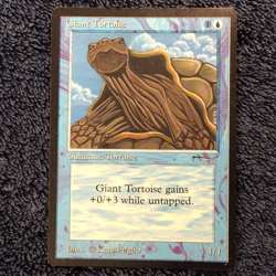 ARABIAN NIGHTS Giant Tortoise (dark) common Magic the Gathering Unplayed NM - Image 4