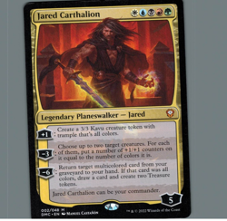 Jared Carthalion Commander: Dominaria United Non-Foil Regular MTG NM - Image 1