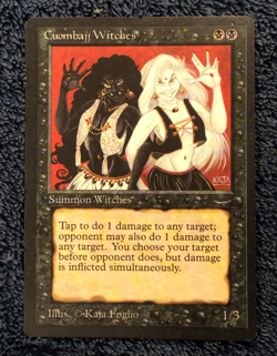 ARABIAN NIGHTS Cuombajj Witches common Magic the Gathering Unplayed Near Mint - Image 4