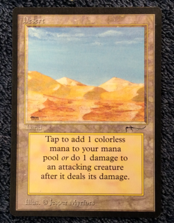 ARABIAN NIGHTS Desert common Magic the Gathering Unplayed Near Mint - Image 4