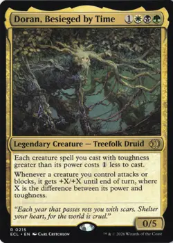 Doran, Besieged by Time Lorwyn Eclipsed Normal NM 215 - Image 1