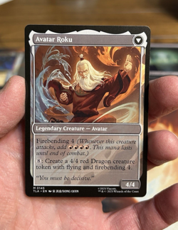 The Legend of Roku 145 NM Mythic NonFoil - MTG Avatar - Image 2