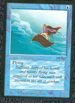 ARABIAN NIGHTS Flying Men common Magic the Gathering Unplayed Near Mint - Image 1