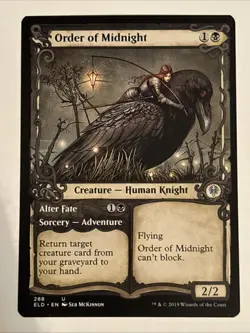 MTG Throne of Eldraine Order of Midnight Showcase 288 NM - Image 1