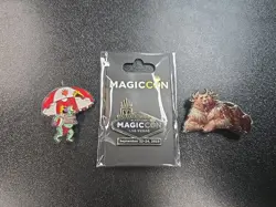 Magic The Gathering MagicCon Las Vegas 2023 Las Vegas Sign Pin Fblthp Staff Kudo - Image 1