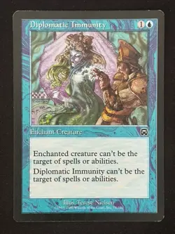 1x MTG Diplomatic Immunity - Mercadian Masques (MMQ) #75 - Magic the Gathering - Image 1