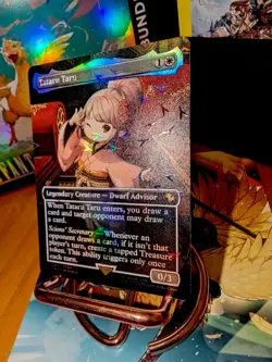 Tataru Taru (Borderless) (Chocobo Track Foil) MTG Commander: Final Fantasy NM - Image 2