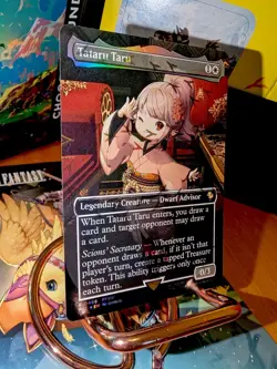 Tataru Taru (Borderless) (Chocobo Track Foil) MTG Commander: Final Fantasy NM - Image 3