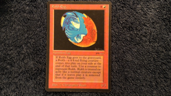 ARABIAN NIGHTS Rukh Egg (dark) common Magic the Gathering Moderate play - Image 2