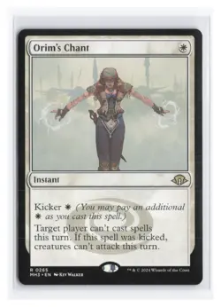 Magic: The Gathering Instant Orim's Chant Rare Regular - Image 1