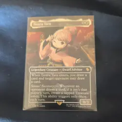 Tataru Taru (Borderless) (Chocobo Track Foil) MTG Commander: Final Fantasy NM - Image 1