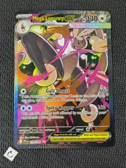 Mega Lopunny ex 128/094 - Phantasmal Flames Special Illustration Rare Pokemon NM - Image 1