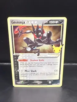 Pokemon Card Celebrations Holographic Promo Greninja SWSH144 D - Image 2