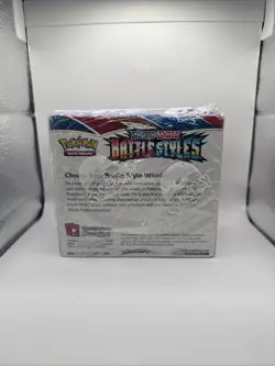 NEW POKEMON TCG Sword and Shield Battle Styles Booster Box Factory Sealed Box - Image 3