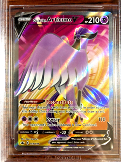 Galarian Articuno V Ultra Rare #169 - BGS NM-MT+ 8.5 - Chilling Reign - Pokemon - Image 2