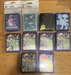 Pokemon Center TCG 30 Unique Sleeves Mixed Lot: Multiple Styles (65 Sleeves Per) - Image 3