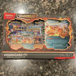 LAST ONE Pokemon Charizard EX Special Collection Box 2023 English Promo Booster - Image 1