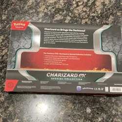 LAST ONE Pokemon Charizard EX Special Collection Box 2023 English Promo Booster - Image 2