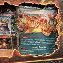 LAST ONE Pokemon Charizard EX Special Collection Box 2023 English Promo Booster - Image 4