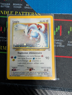 Pokemon TCG FRENCH Lugia 9/111 Holo Rare Unlimited Neo Genesis WOTC MP - Image 3