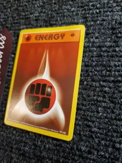 Fighting Energy 97/102 1st Edition Base Set Shadowless 1999 Pokemon LP - Image 2